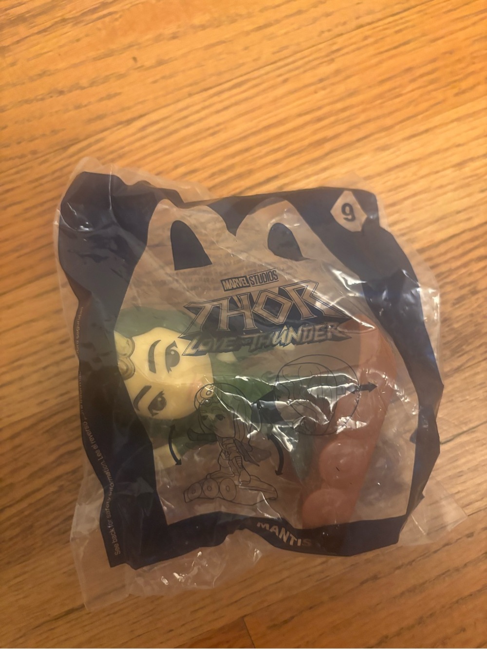 MCDONALDS HAPPY MEAL TOY #9 THOR LOVE AND THUNDER MANTIS MARVEL DISNEY 2022 NEW